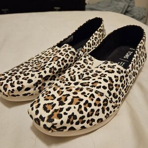 TOMS Leopard Print Womens 9.5